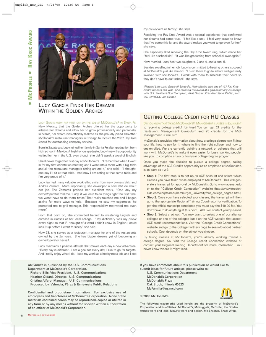 McFamilia English edition page 6