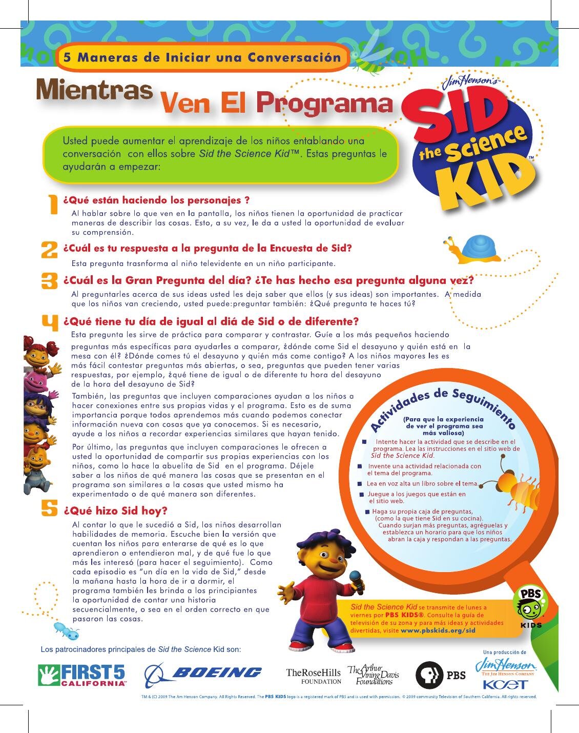 Mientras Ven El Programa